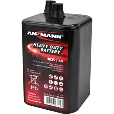 ANSMANN Zink-Kohle Batterie 4R25