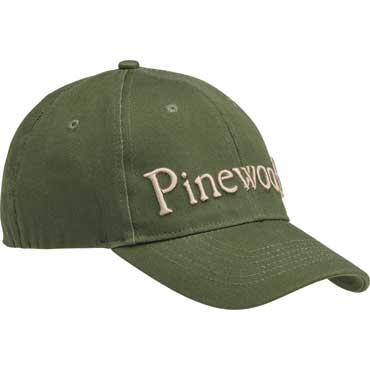 Pinewood Logo Flexfit Cap Midgreen/Light Khaki