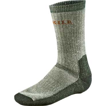 Hrkila Expedition Socken kurz Grey/Green