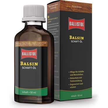 <P>Ballistol Balsin Schaftl dunkelbraun 50 ml</P>