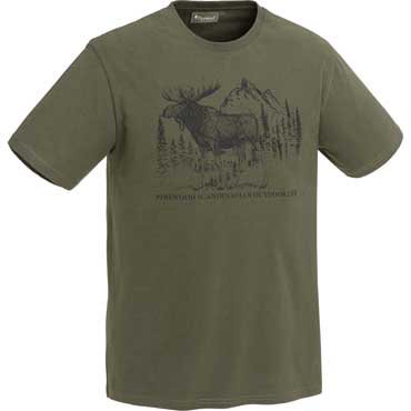 PINEWOOD Moose T-Shirt Green