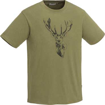 PINEWOOD Red Deer T-Shirt Leaf