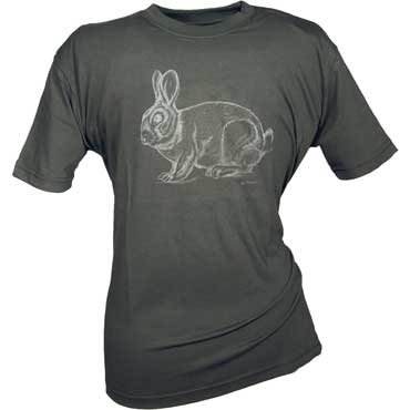 Hubertus Kinder T-Shirt Kaninchen oliv