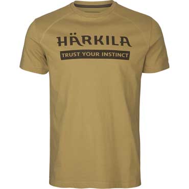 HRKILA Logo T-Shirt 2er-pack Antique sand/Dark olive