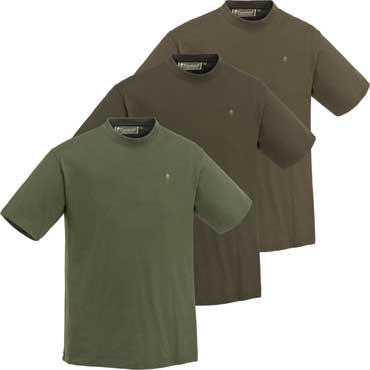   Pinewood 3-Pack T-Shirt Grn/Jagdbraun/Khaki