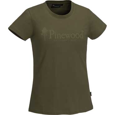 PINEWOOD Outdoor Life Damen T-Shirt H.Olive