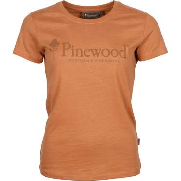 PINEWOOD Outdoor Life Damen T-Shirt L.Terracotta