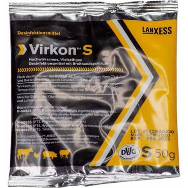 Virkon™ S Desinfektionsmittel 50g 10er Pack